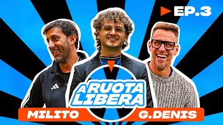 🏆⚽️ A RUOTA LIBERA con DIEGO MILITO GERMAN DENIS e ZW JACKSON  Episodio 3 [upl. by Anailuig]