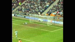 SPL goal of the decade Jim Hamilton vs Celtic [upl. by Yroggerg]