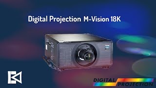 Proyector MVision Láser 18K de Digital Projection  Estalella Audiovisual [upl. by Lehet]