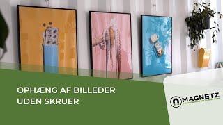 Ophæng af billeder uden skruer [upl. by Ardnuahs92]