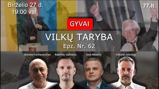 Vilkų taryba 62  Prezidento metinis kreipimasis Eurokomisaro skyrimo batalijos Assange laisvė [upl. by Salman]