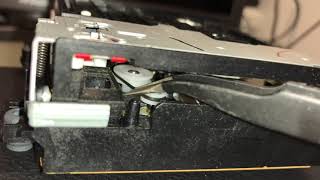 Fix Sony MiniDisc Deck eject problem  MDSJE440 belt replacement [upl. by Nairred168]