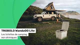 La toute nouvelle toilette sèche TROBOLO WandaGO Lite pour vos déplacements 🚽💚 [upl. by Rayham]