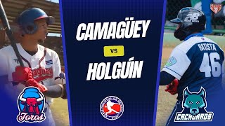 Camagüey vs Holguín 4to juego Serie Nacional 63 [upl. by Hsekar]