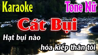 Cát Bụi Karaoke Tone Nữ Karaoke Lâm Organ  Beat Mới [upl. by Pascal]