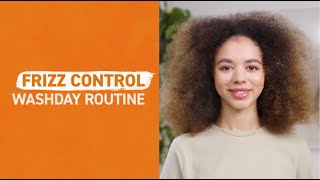 Frizz Control Washday Routine  Curlsmith [upl. by Yrac]