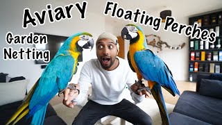 New House Tour Our Best Parrot Set Up Yet  Cribs with Mikey and Mia [upl. by Aihsit]