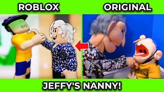 SML Movie vs SML ROBLOX Jeffys Nanny  Side by Side [upl. by Drapehs]