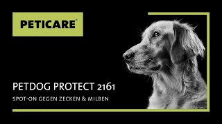 petDog Protect 2161  SpotOn gegen Zecken für Hunde  Wirkungsweise im Zeitraffer mit Petrischale [upl. by Mamoun]