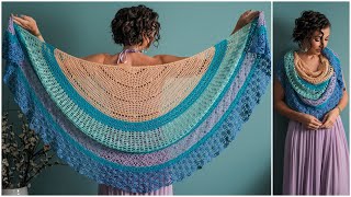 Learn How to Crochet Bud Puff amp Puff Bouquet Stitches for the Fabulous Awakening Shawl [upl. by Eniahs362]