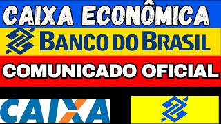 CAIXA ECONÔMICA FEDERAL E BANCO DO BRASIL TEM COMUNICADO URGENTE PARA APOSENTADOS MUDOU TUDO [upl. by Leahcimluap]