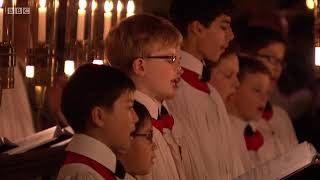 Carols from Kings 2016  18 quotO Come All Ye Faithfulquot arr David Willcocks  Kings College [upl. by Eniamrahs]