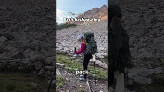 Ultimate Tips for Beginner Backpackers backpacking hiking shorts [upl. by Ashlin809]