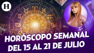 Horóscopos de la semana con Mhoni Vidente del 15 al 21 de julio [upl. by Knick]