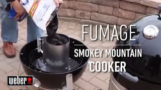 Technique de fumage avec le smokey mountain cooker  Les tutoriels et astuces Weber [upl. by Rodrick]