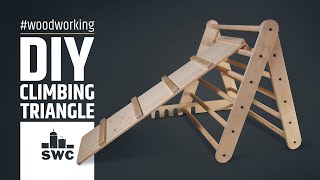 How to make a DIY Pikler climbing triangle [upl. by Ahsinrac361]