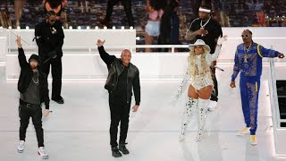 Super Bowl 56 FULL Halftime Show Dr Dre Kendrick Lamar Eminem Snoop Dogg and Mary J Blige [upl. by Yanel680]