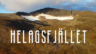 Hiking the CraterShaped Mountain  Helagsfjället [upl. by Noyad295]