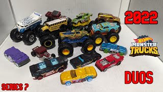 2022 Hot Wheels Monster Trucks Duos Series 7 Unboxing And Review [upl. by Thompson939]