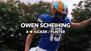 Official Owen Scheihing Junior Season Highlights 4⭐️ KP [upl. by Stortz669]