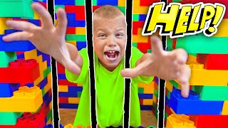 I Locked My BrOtHer In Lego JaiL [upl. by Leighton]