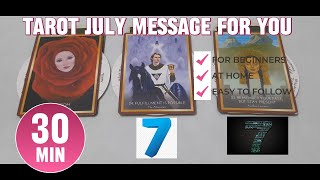 Thông điệp tháng 7 dành cho bạn 2024 July message for you Tarot BTK [upl. by Rosamund]