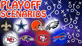 NFL UPDATED Week 16 Playoff Picture amp Scenarios [upl. by Elahcar]