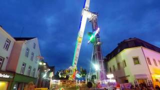 Allerheiligenkirmes Soest am Abend im Jahr 2016 [upl. by Tito398]