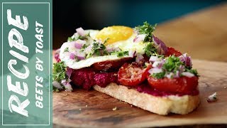 Beets by Toast  Brunch Recipe  Fidel Gastro [upl. by Lekkim]