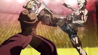 Raian Kure vs Mokichi Robinson DUBBED Kengan Ashura HD 😱❤️🤯💯🔥🍿💪👌 [upl. by Rici541]