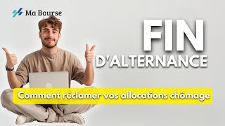 Vous avez terminé votre alternance  Voici comment réclamer vos allocations chômage [upl. by Cull426]