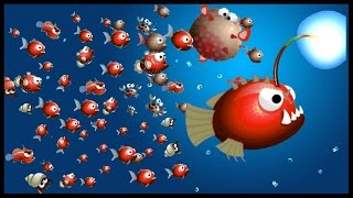 Oceanario  Biggest Fish Army  The Ocean Is A War Zone  Oceanario Gameplay Highlights [upl. by Jaquith620]