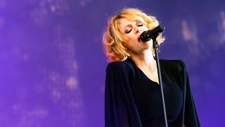 Goldfrapp  Strict Machine at Glastonbury 2014 [upl. by Ellemrac]