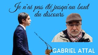 Je nai pas été jusquau bout du discours [upl. by Avilo]