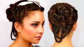 Katniss Everdeen Wedding Braided Updo  Become Gorgeous [upl. by Otilesoj]