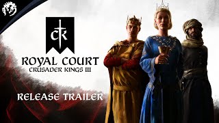 Crusader Kings III Royal Court  Release Trailer [upl. by Noby987]