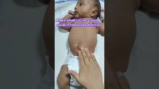 Magic Massage step by step for colic and constipation newborn [upl. by Eatnoj182]