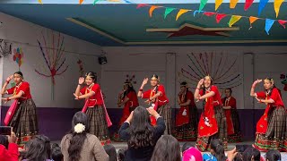 kalinchowk KO mandirai ma darshan garaula  kauda dance Class 9 girls ❤️ lizaofficial  Nepali 🌟 [upl. by Cooper]