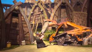 DreamWorks Dragons Riders of Berk  The Official Trailer [upl. by Aenaj]