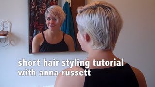 How to Style Short Hair [upl. by Anilrahc]