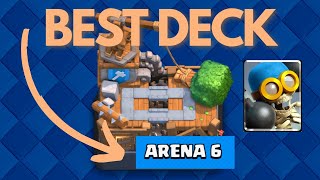 THE BEST DECK FOR ARENA 6 IN 2021  Clash Royale shorts [upl. by Patnode]