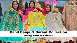 Band Baaja amp Baraat CollectionHeavy Suits amp Kaftans  Pink n Lime [upl. by Ainez233]