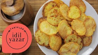 Fırında Patates Cipsi Nasıl Yapılır  İdil Yazar  Yemek Tarifleri  Potato Chips [upl. by Sam]