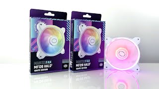 Great Looking Fans  Cooler Master MasterFan MF120 HALO² White Edition [upl. by Adliw]