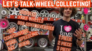 Rare Wheel Collecting and Rim Controversies  BBS Work Wheels Compomotive and more [upl. by Oirazan]