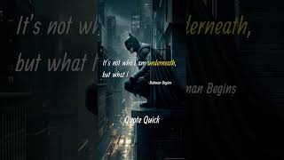 Defining Moments  Batman Begins motivation shorts quotes [upl. by Niuqram]