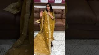 Tissue unstitched salwar suits collections for booking visits [upl. by Storz]