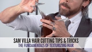 Learn the Fundamentals of Texturizing Hair [upl. by Albion]