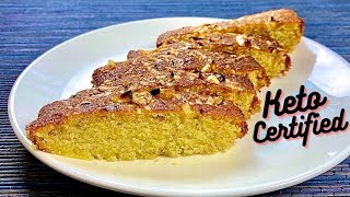 Almond Cake  Almond Flour  Keto  Low Carb Recipe [upl. by Eedya455]