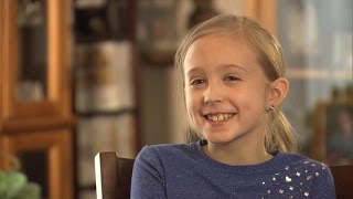 8YearOld Girl is Breast Cancer Free After Having Double Mastectomy [upl. by Merc]